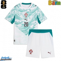 Portugal Joao Cancelo #20 Bortedraktsett Barn EM 2024 Kortermet (+ Korte bukser)